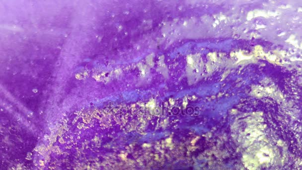 Super Violet Texture Arrière-plan Time lapse — Video