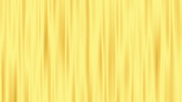 Golden Motion Background Curtains — Stock Video