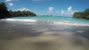 Tropik Sahilde Dalgalar