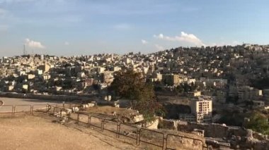 Amman şehrinin eski kalıntıları, Ürdün görüntüleri.