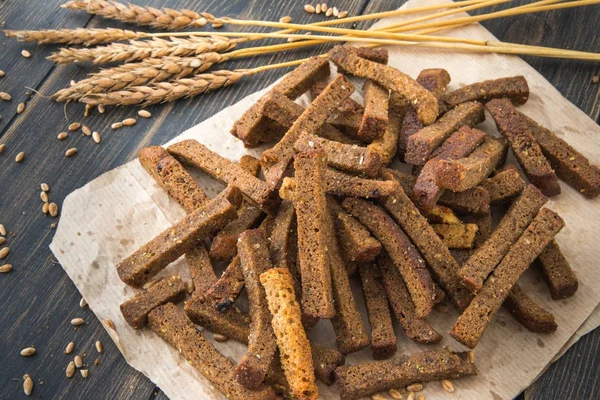A heap of toasted homemade bread rusks — Stock Image A heap of toasted homemade bread rusks Royalty Free Stock Images