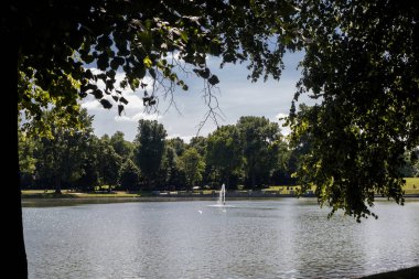 Güzel park sahne genel Park