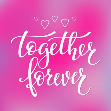 Sevgililer günü teklif tipografi