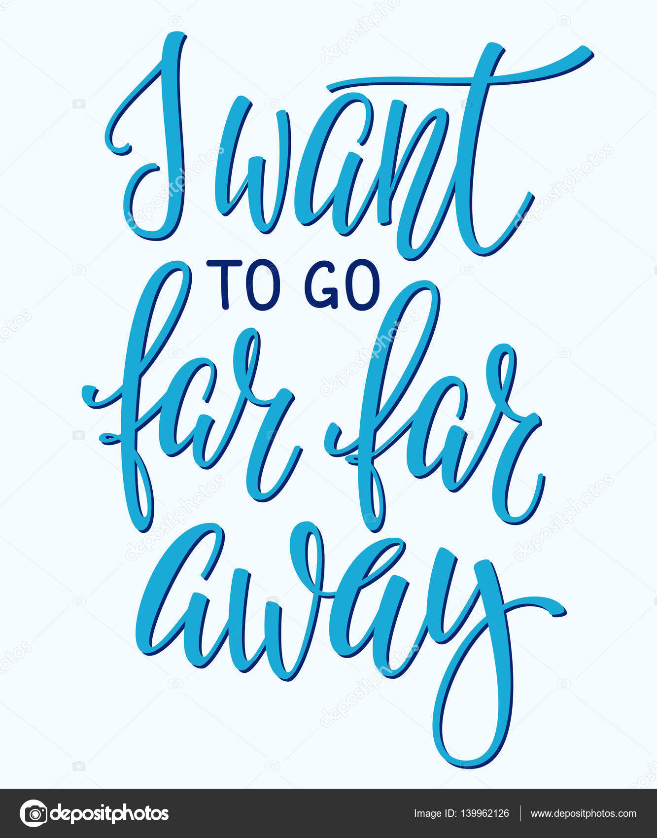Travel life inspiration quotes lettering — Stock Vector