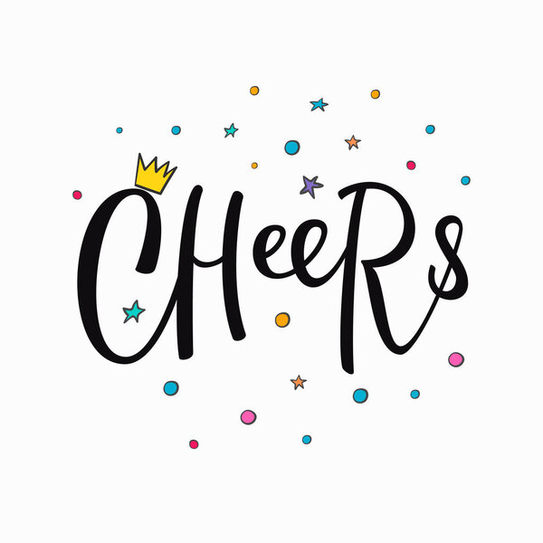 Шрифтовая типография Happy Birthday Party
