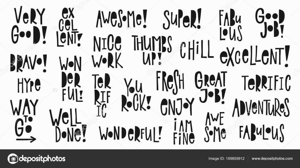 Motivation T Shirt Sticker Quote Lettering Set Vector Image By C Lenaro Vector Stock