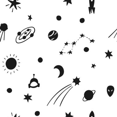 Cosmos alan astronomi basit seamless modeli