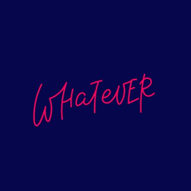 Yazılı yeşil yazı ne olursa olsun