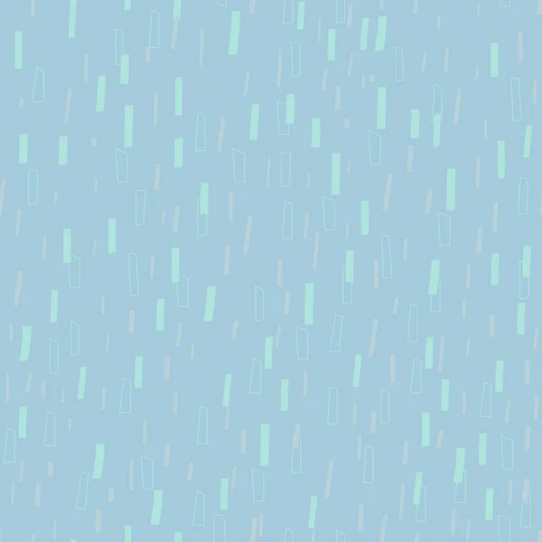 小的简单条纹无缝图案表面图解 春雨心情季节灵感排版 手绘图片 矢量织物包装纸最小花哨模板 — 图库矢量图片