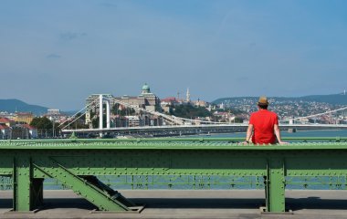 Budapeşte ve Tuna Nehri Panoraması