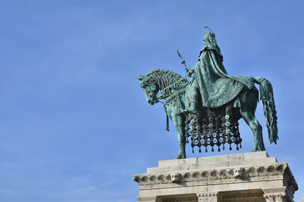 Szent Istvan statue in Budapest