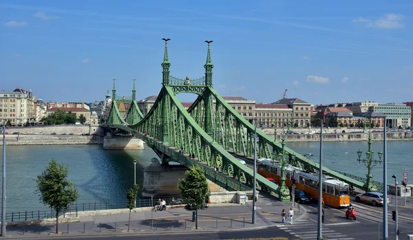 ブダペストの自由橋 — ストック写真