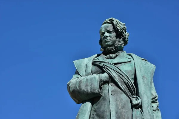 Daniele manin denkmal in venedig — Stockfoto