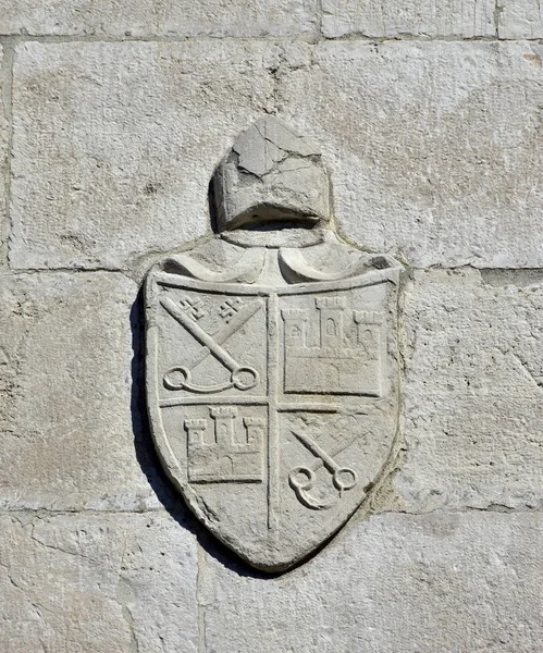 Vallási címer Velencében — Stock Fotó