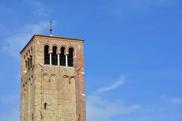 トルチェッロ島古代の鐘塔 — ストック写真