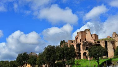 Roma'daki Palatine Tepesi Harabeleri