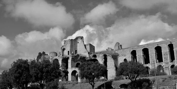 Ruines de la colline palatine à Rome — Photo