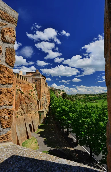 Orvieto ancient walls — Stock Photo, Image