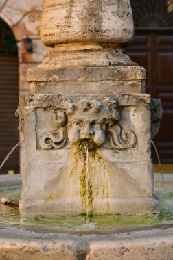 Aqua Virgo eski Barok çeşme Roma