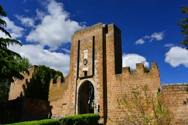 Albornoz fästning i Orvieto — Stockfoto