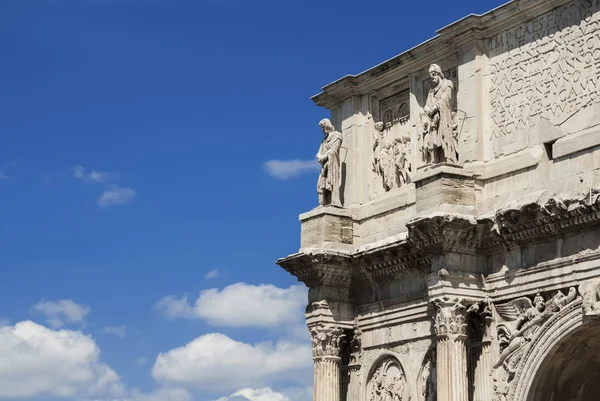 Konstantinský oblouk v Římě — Stock fotografie