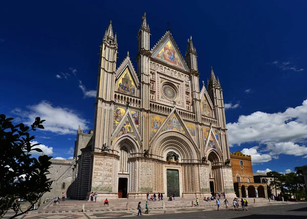 Orvieto gothci katedrála — Stock fotografie