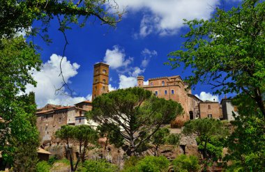 Sutri ortaçağdan kalma şehir