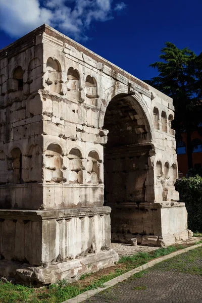 Boog van Janus in Rome — Stockfoto