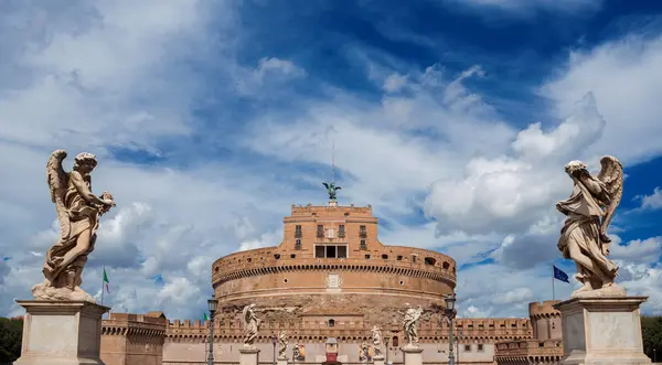 Castel Sant 'Angelo v Římě — Stock fotografie