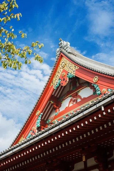 Toit de Temple japonais — Photo