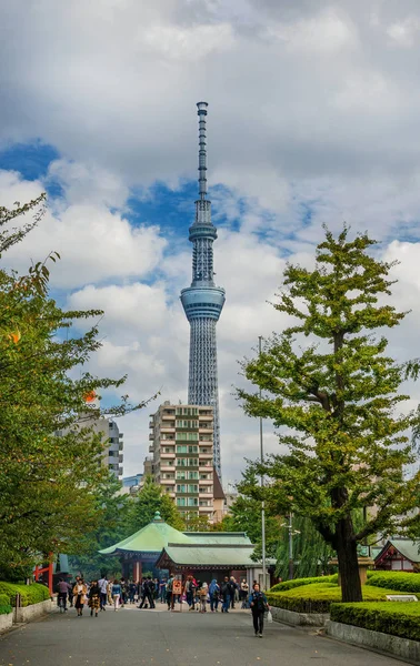 도쿄에서 스카이 타워 — 스톡 사진