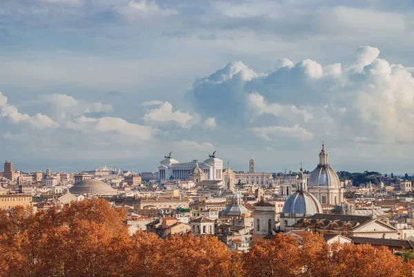 Rome autumn panorama — Stock Photo, Image