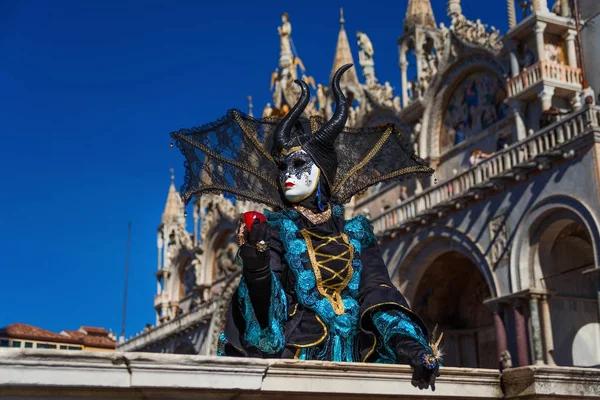 Maleficent i Venedig — Stockfoto