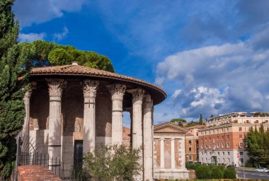 Forum Boarium iki antik tapınaklar
