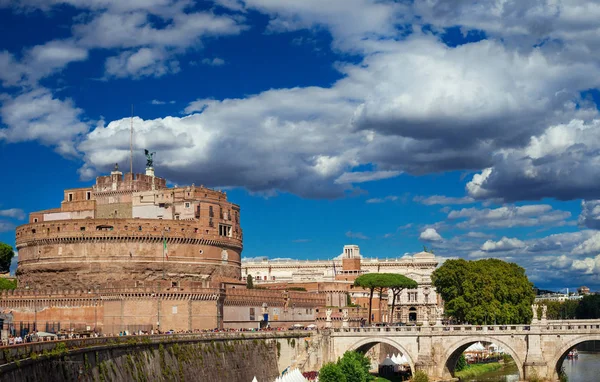 Castel Sant'Angelo in Rome — Stock Photo, Image