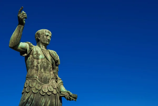 Caesar Augustus Traianus császár hódító — Stock Fotó