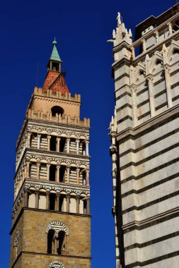 Ortaçağ çan kulesi Baptistry: Pistoia ile