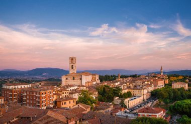 Gün batımında Perugia