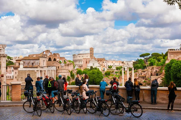 Cyclotourism in Rome