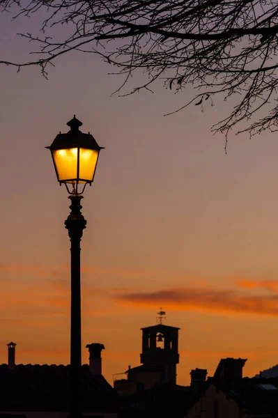 Noite em Lucca — Fotografia de Stock