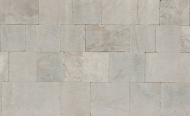 Arkaplan olarak eski beyaz mermer blok duvar