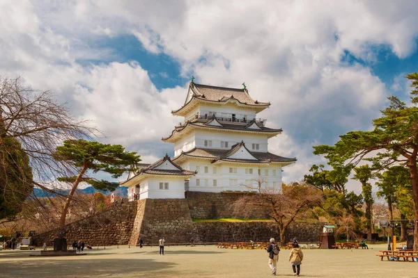 Odawara Japon Mars 2019 Les Touristes Visitent Parc Château Odawara — Photo