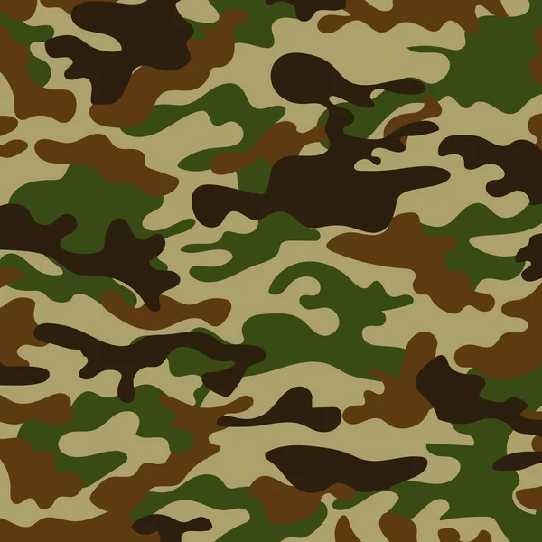 Image avec une couleur militaire de la terre kaki — Image vectorielle