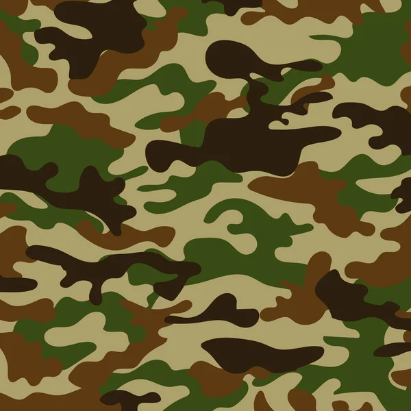 Cuadro con un color militar del caqui de tierra — Vector de stock