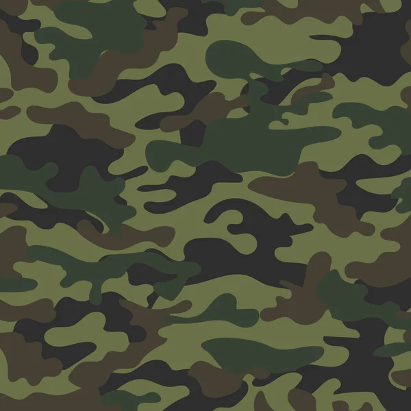 Cuadro con un color militar del caqui de tierra — Vector de stock