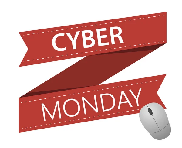 Vektor Cyber pondělí svátek — Stockový vektor