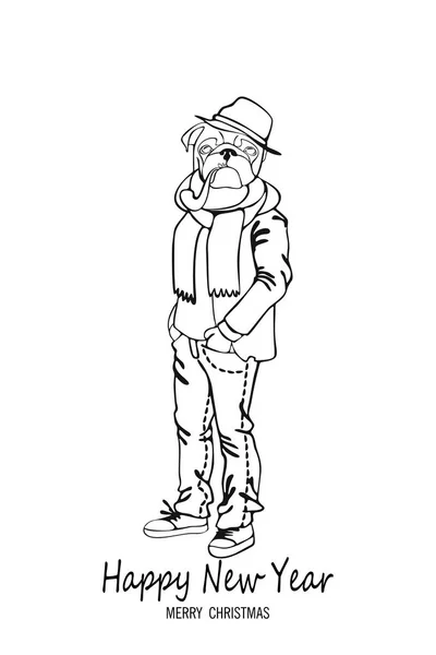 狗拟人化图库矢量图片 免版税狗拟人化插图 页4 Depositphotos