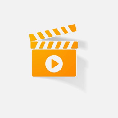 Etiket kağıt ürünleri gerçekçi öğe tasarlamak