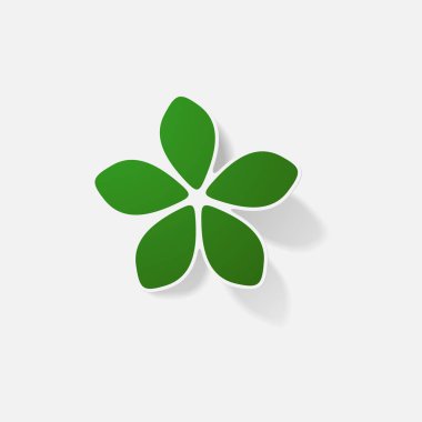 Etiket kağıt ürünleri gerçekçi öğe tasarlamak