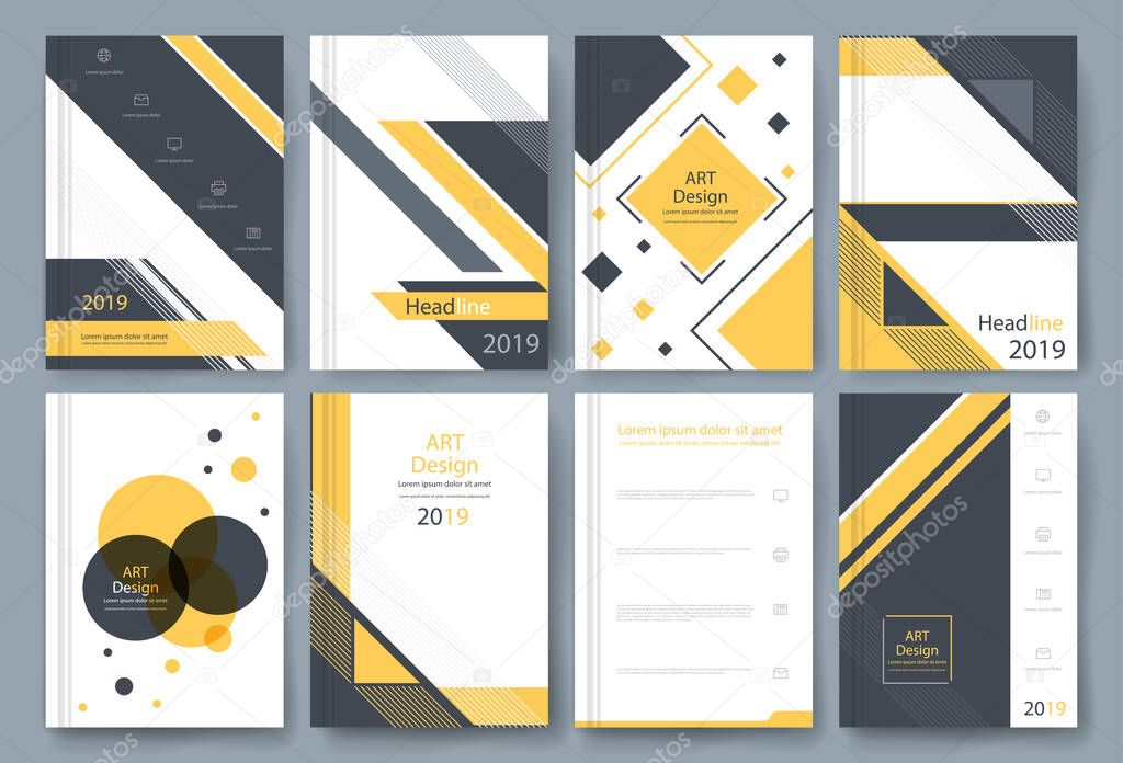 Vector brochure, flyer, magazine cover poster template. brochures, presentations, leaflet, a4 size.